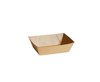 Enviro Open Tray 1 – Brown Kraft 131mm x 91mm x 50mm
